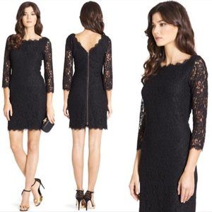 Diane Von Furstenberg 'Zarita' Lace Sheath Dress